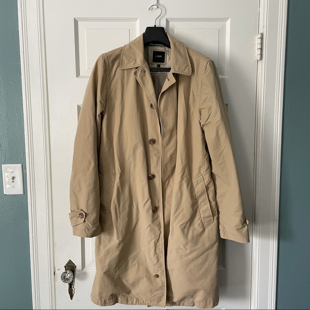 J.Crew Men’s Sutherland Trench Coat (Small)